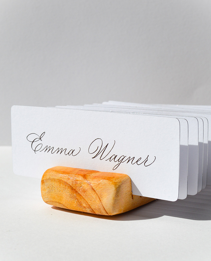 porte noms pour mariage calligraphiés