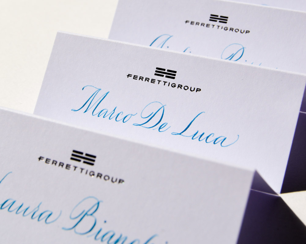 calligraphie chevalet bleu antibes