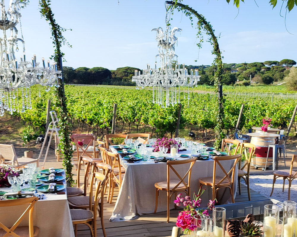 évenement mariage dîner calligraphe cannes