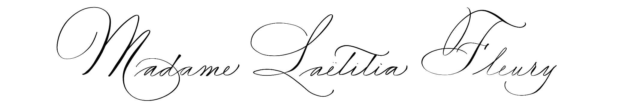 Exemple Calligraphie ancienne